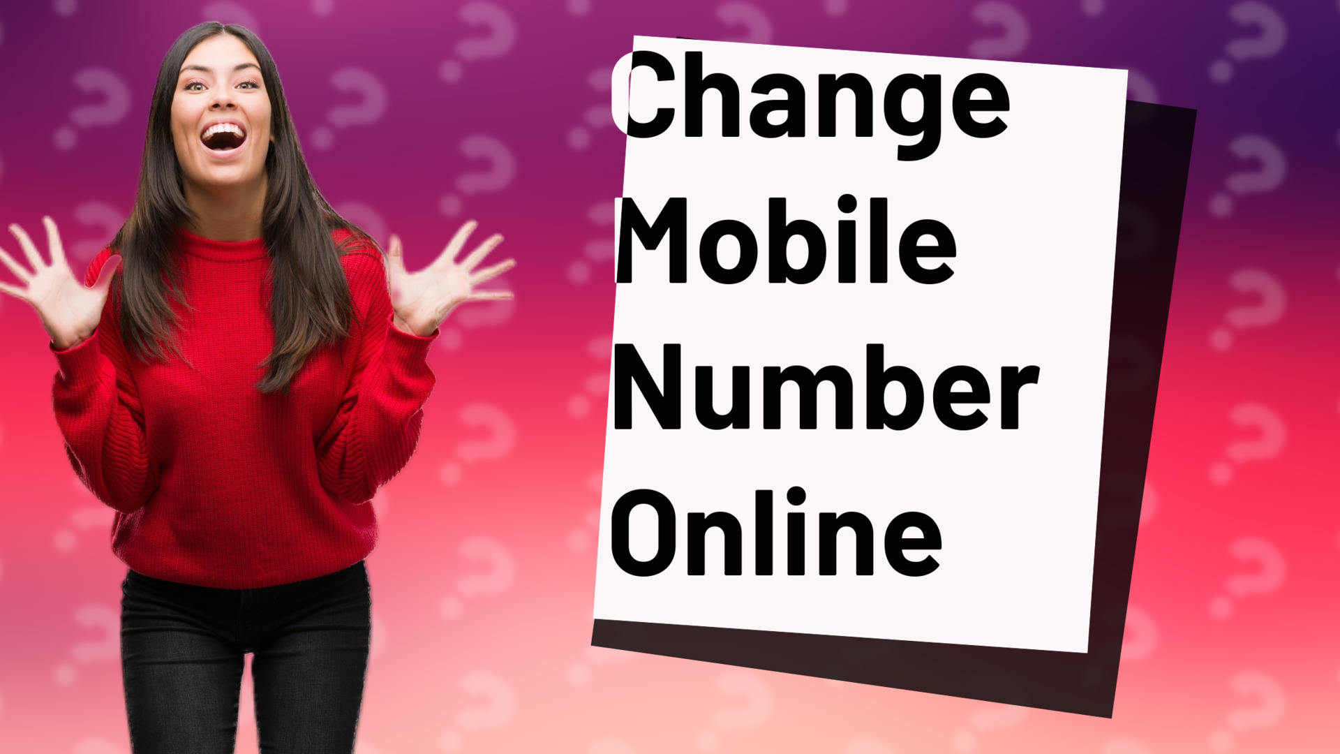 Change Mobile Number Online