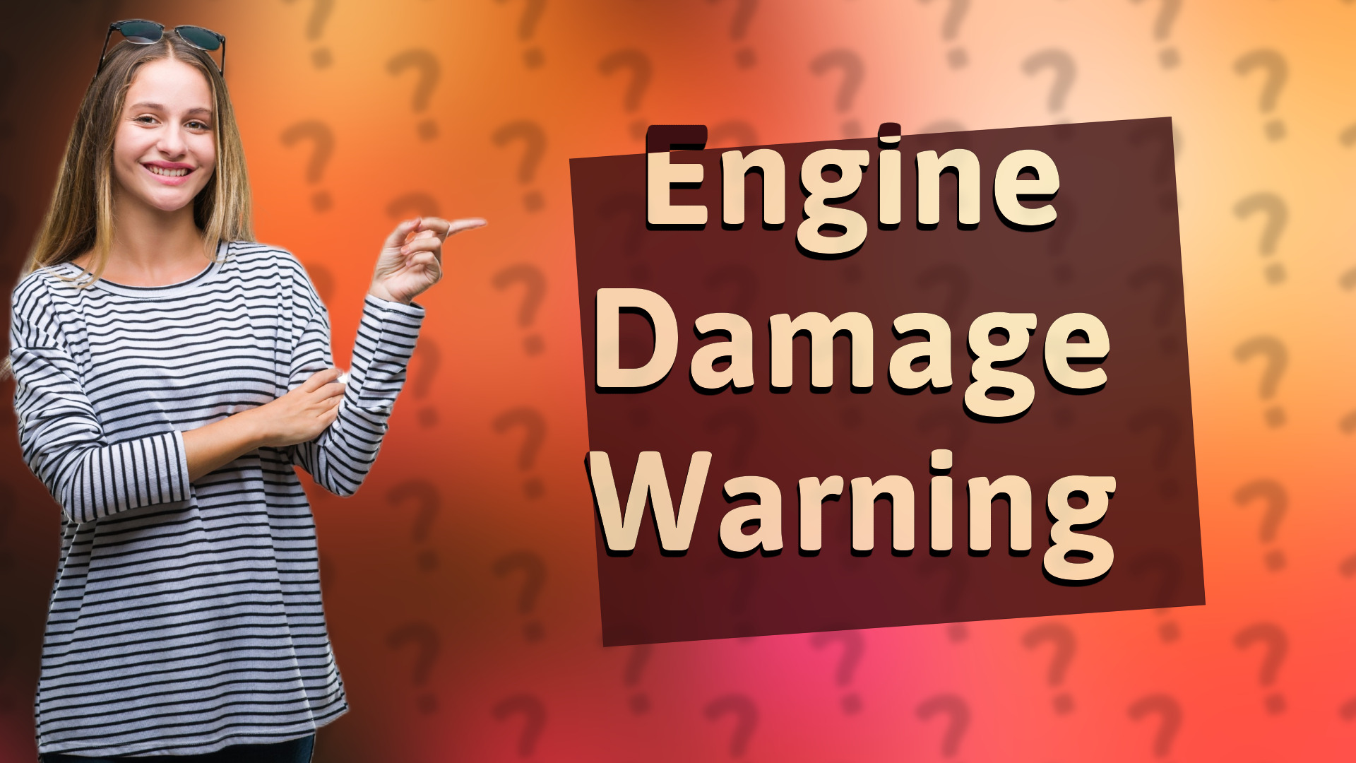Engine Damage Warning