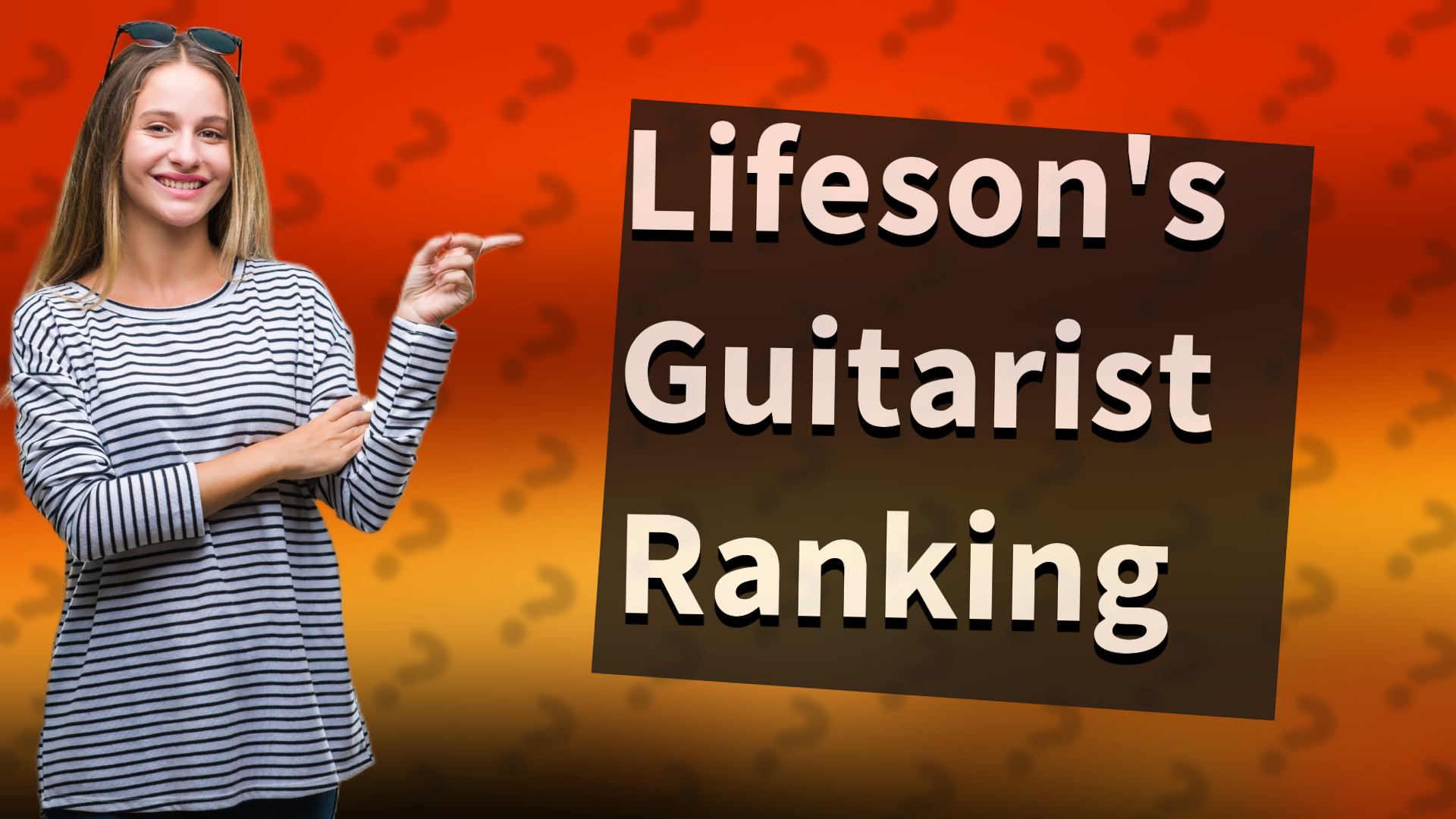 Lifeson's Guitarist Ranking