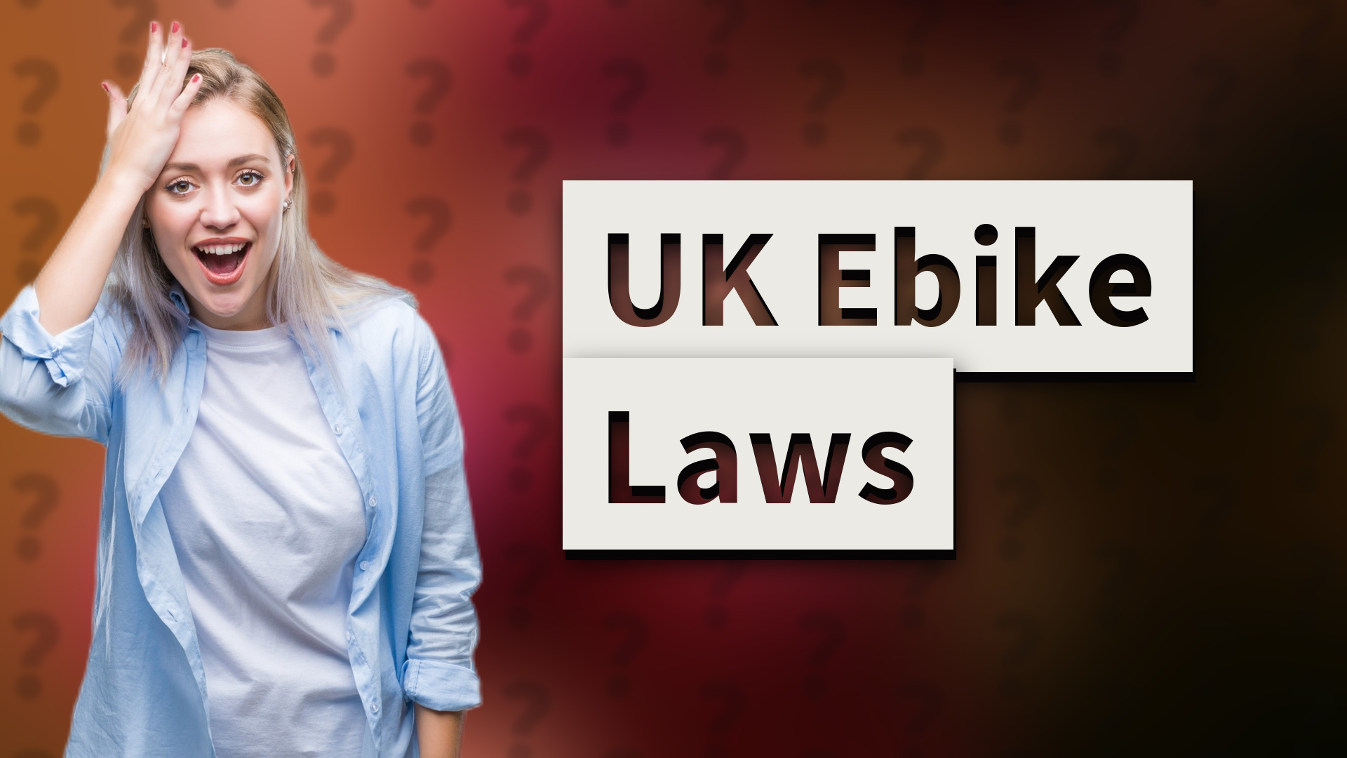 UK Ebike Laws