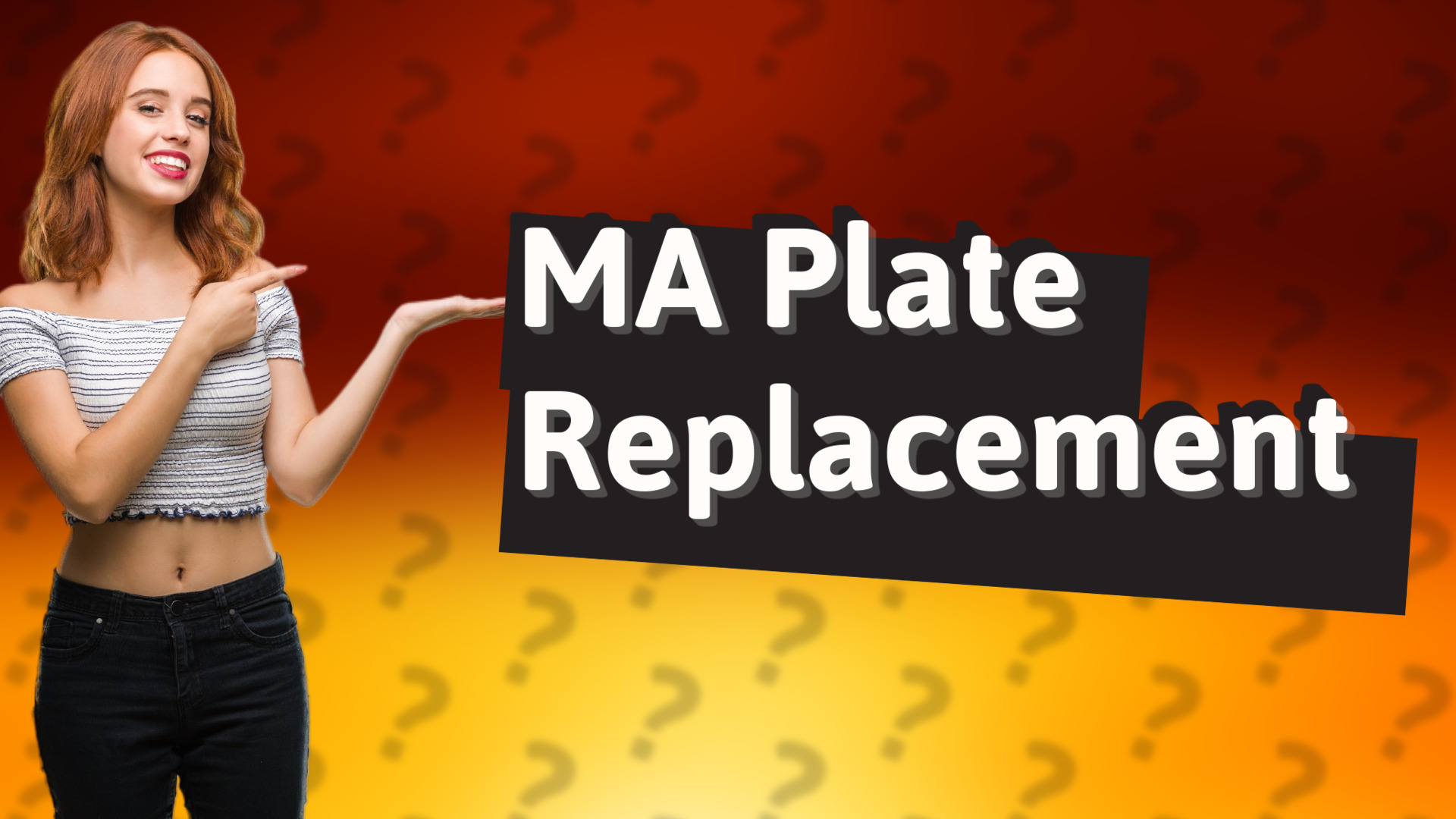 MA Plate Replacement