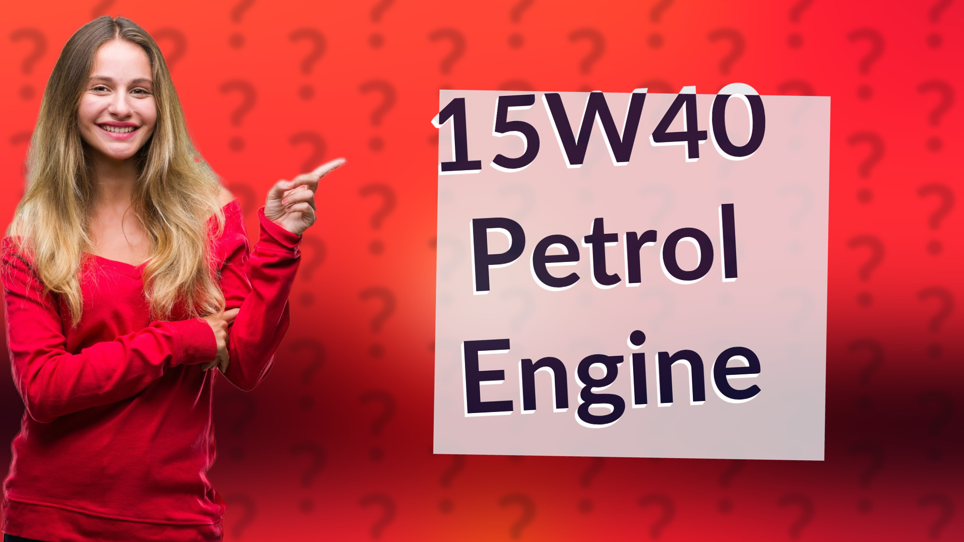 15W40 Petrol Engine