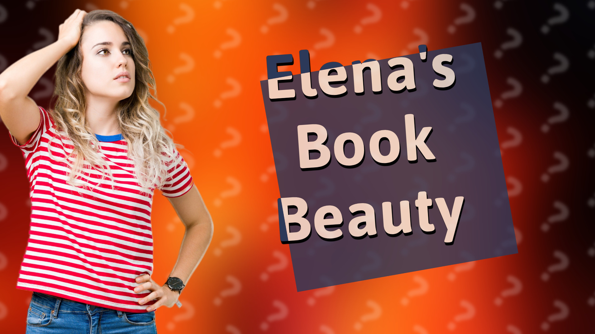 Elena's Book Beauty
