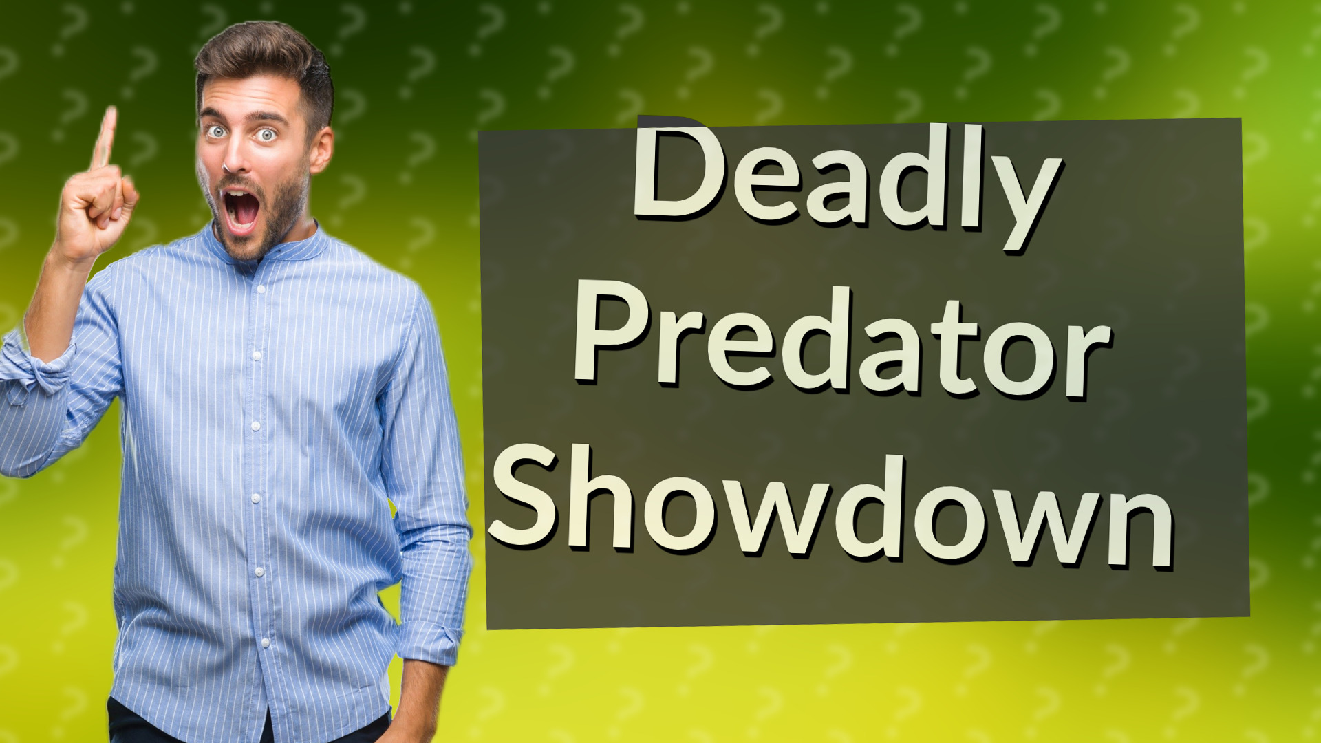Deadly Predator Showdown