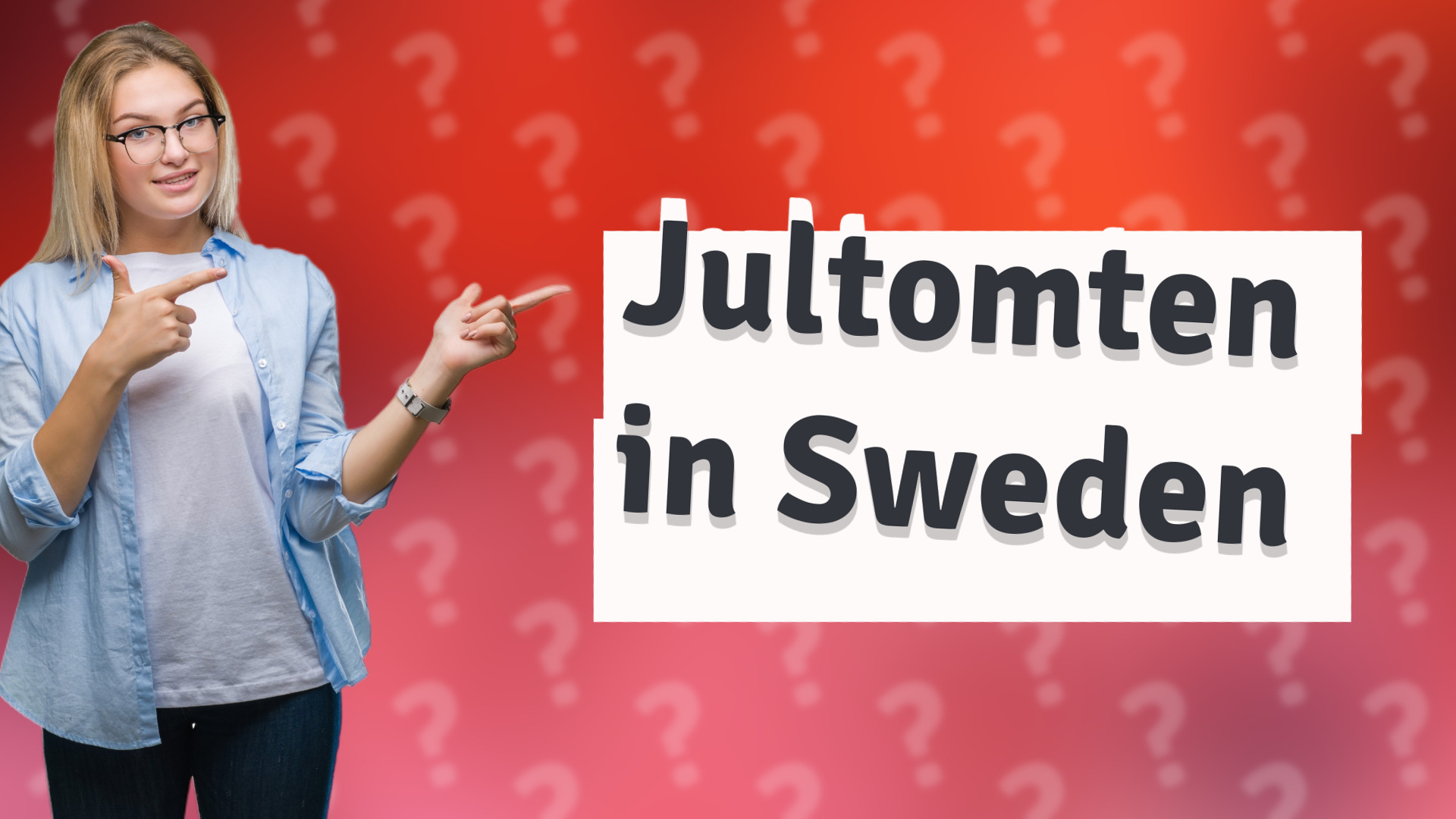 Jultomten in Sweden