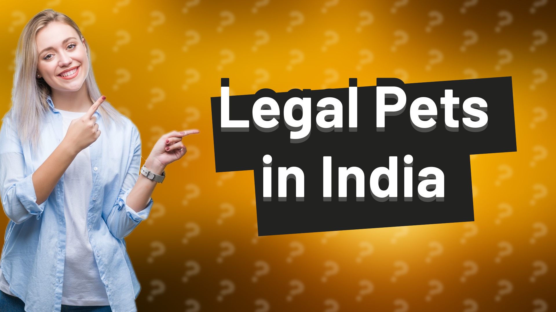 Legal Pets in India