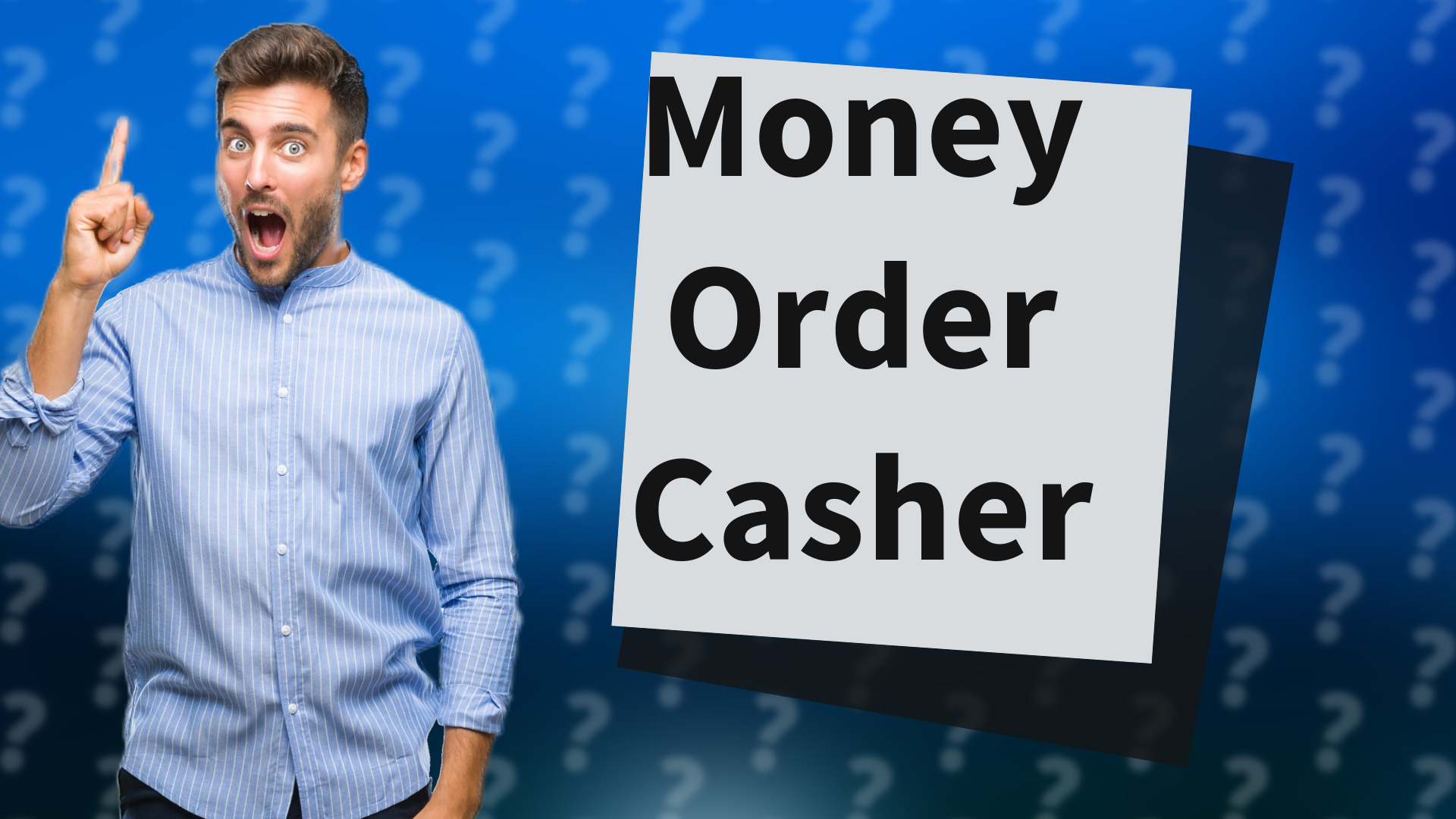 Money Order Casher