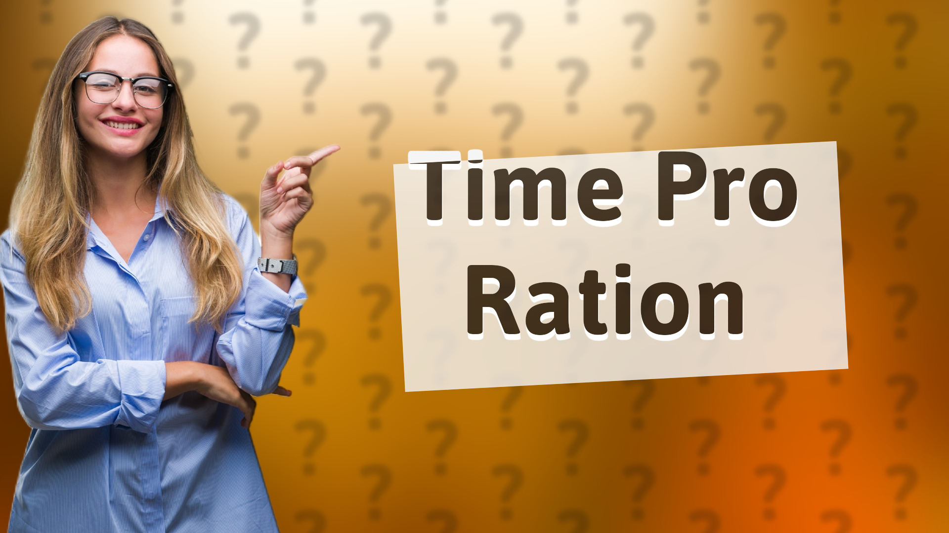 Time Pro Ration