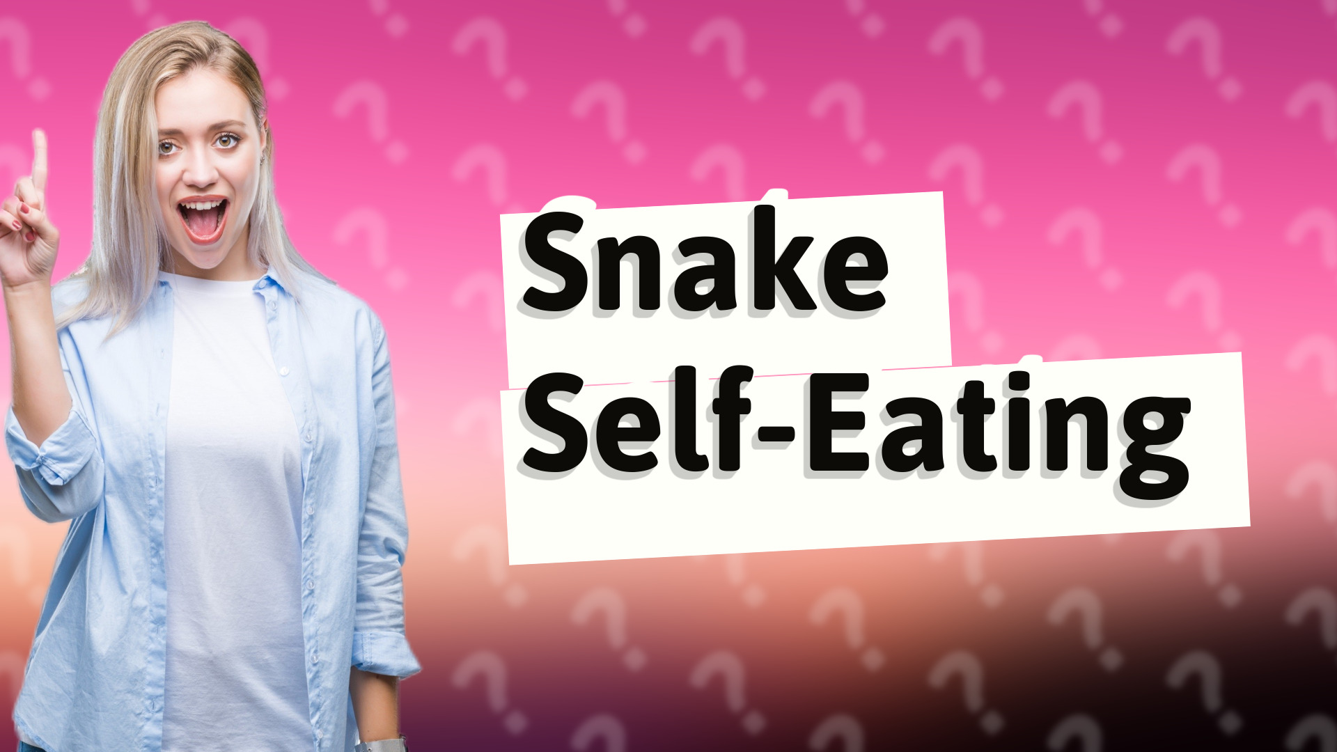 Snake Self-Eating