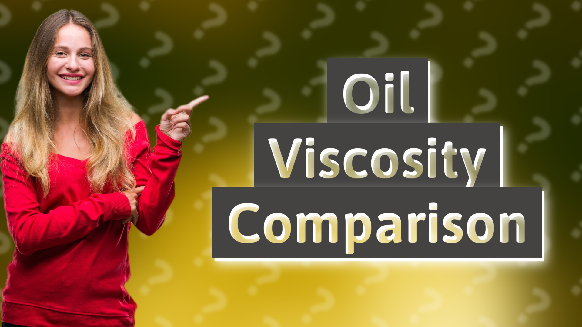 Oil Viscosity Comparison