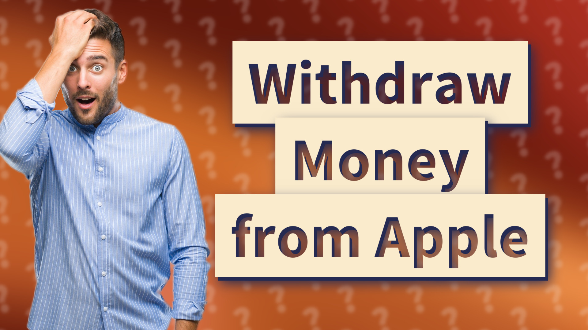 Withdraw Money from Apple
