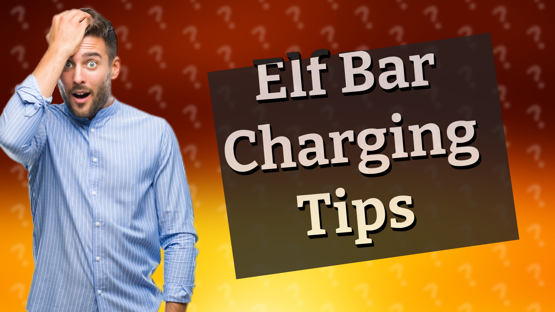 Elf Bar Charging Tips