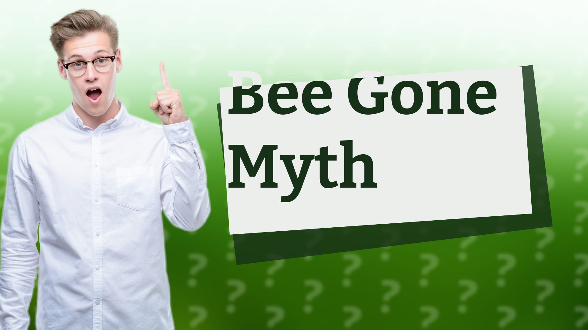 Bee Gone Myth