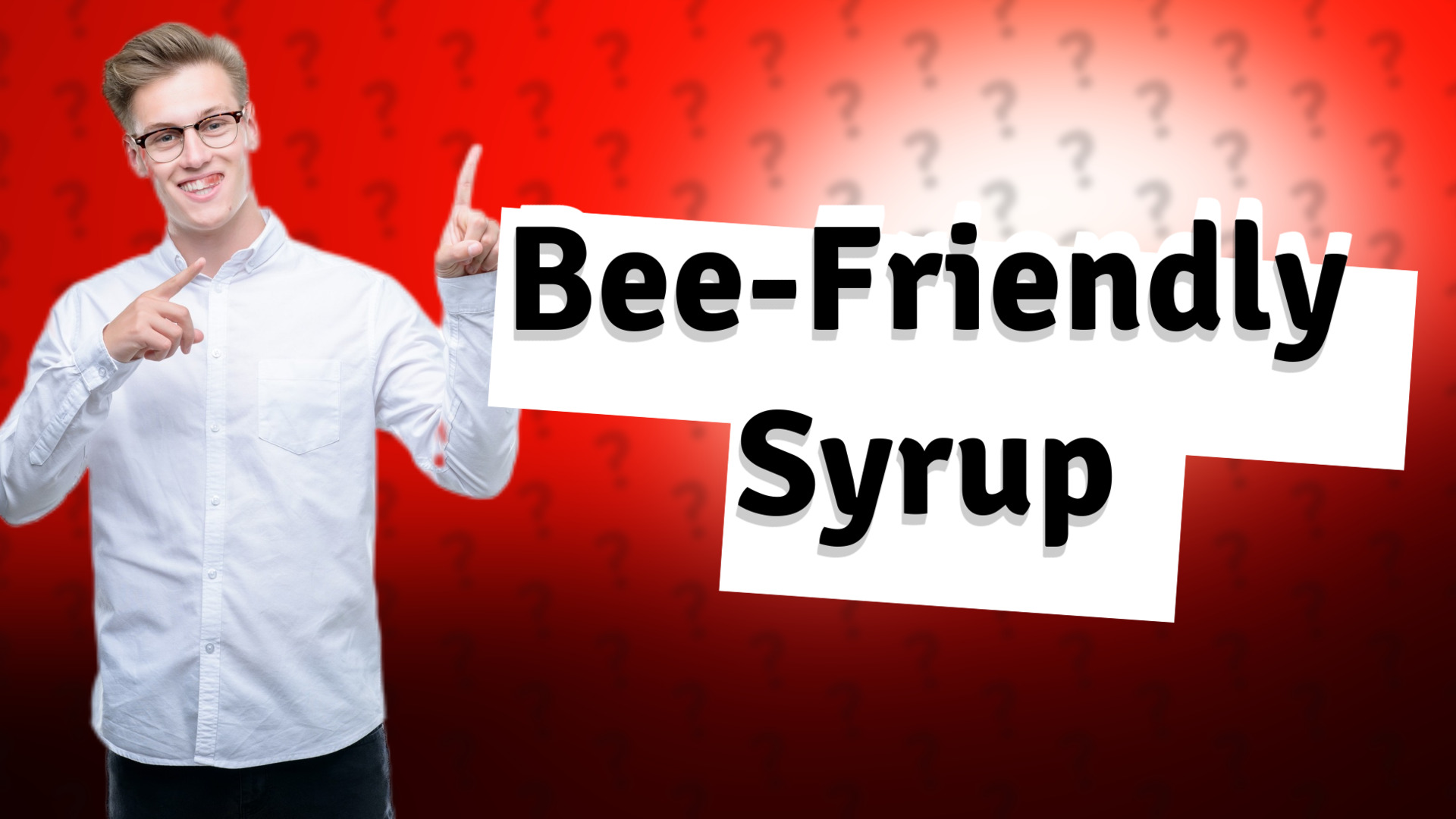 Bee-Friendly Syrup