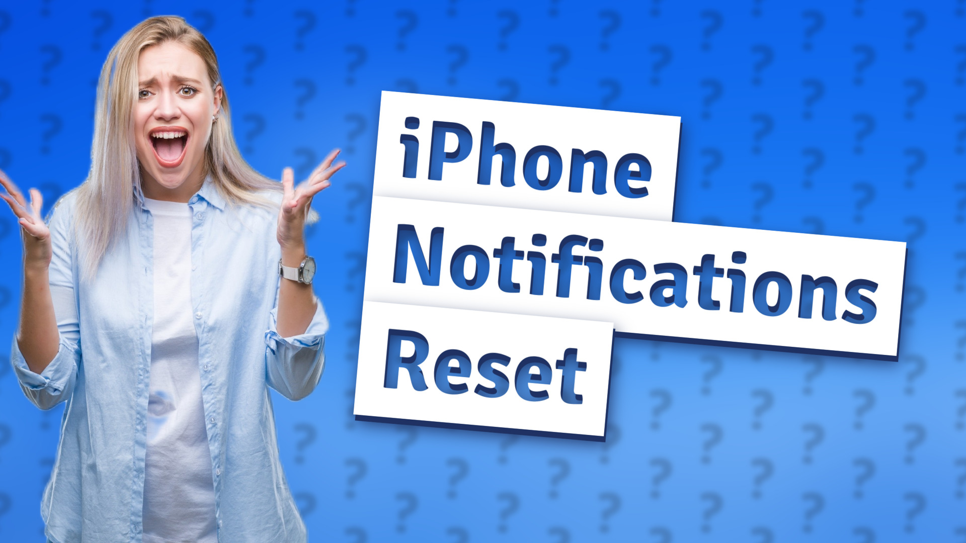 iPhone Notifications Reset
