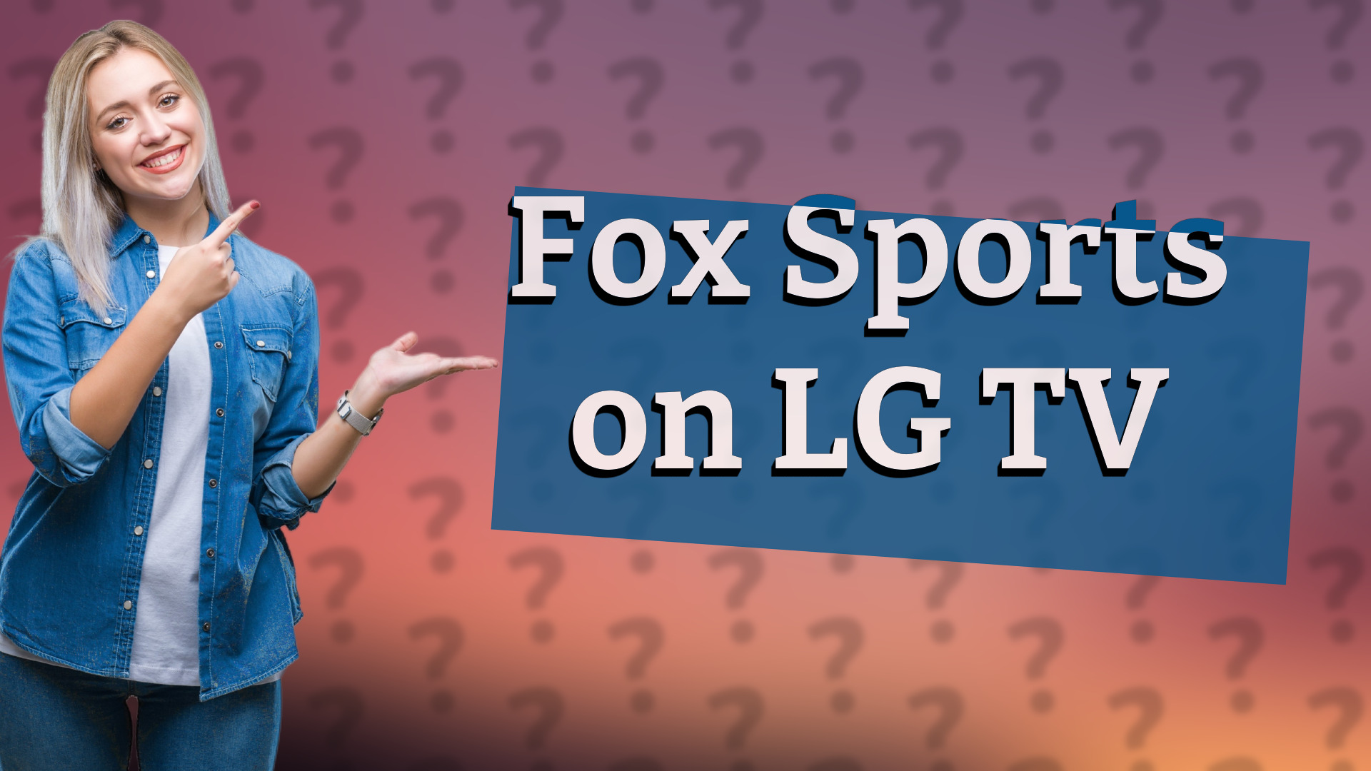 Fox Sports on LG TV