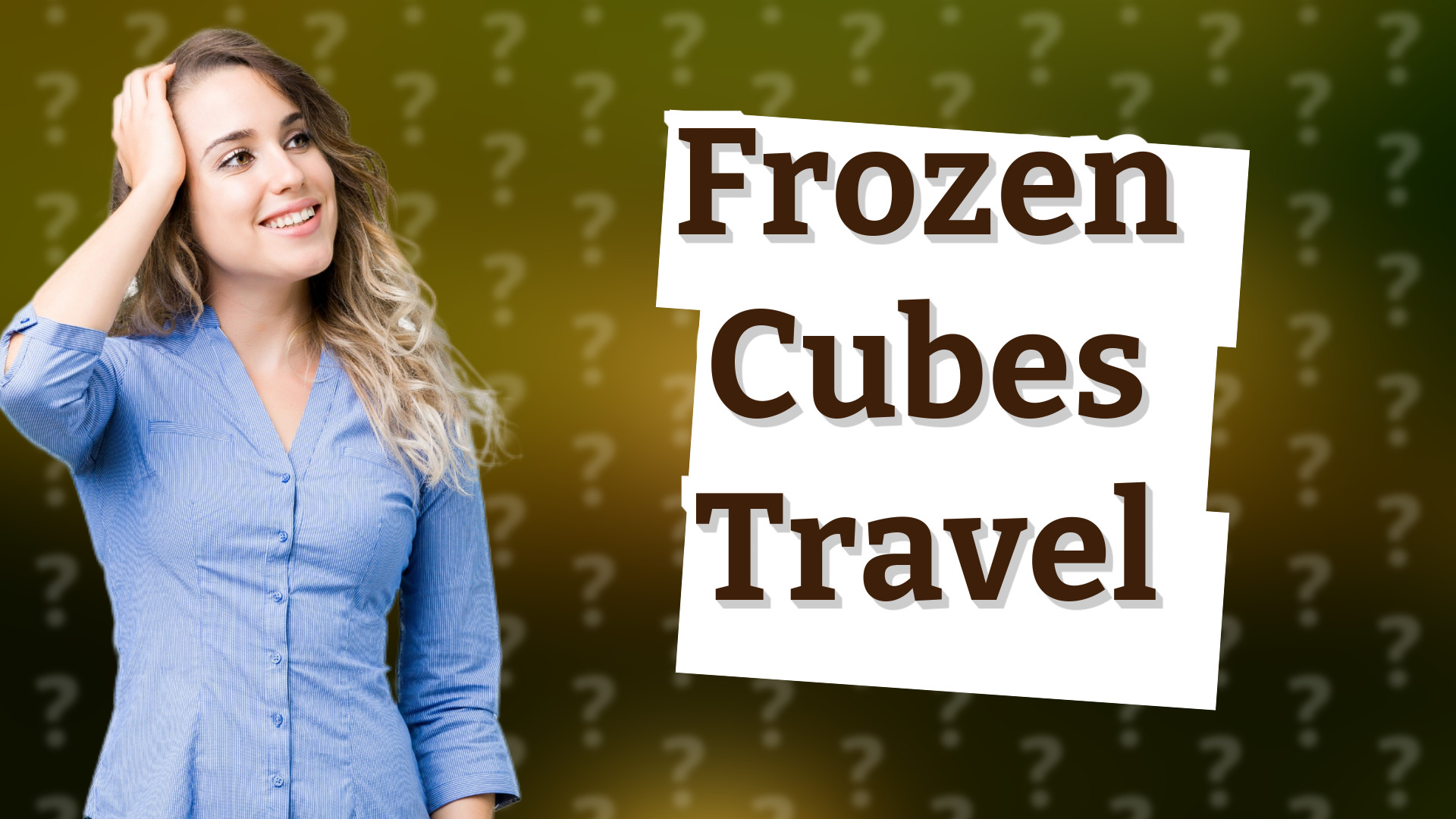 Frozen Cubes Travel