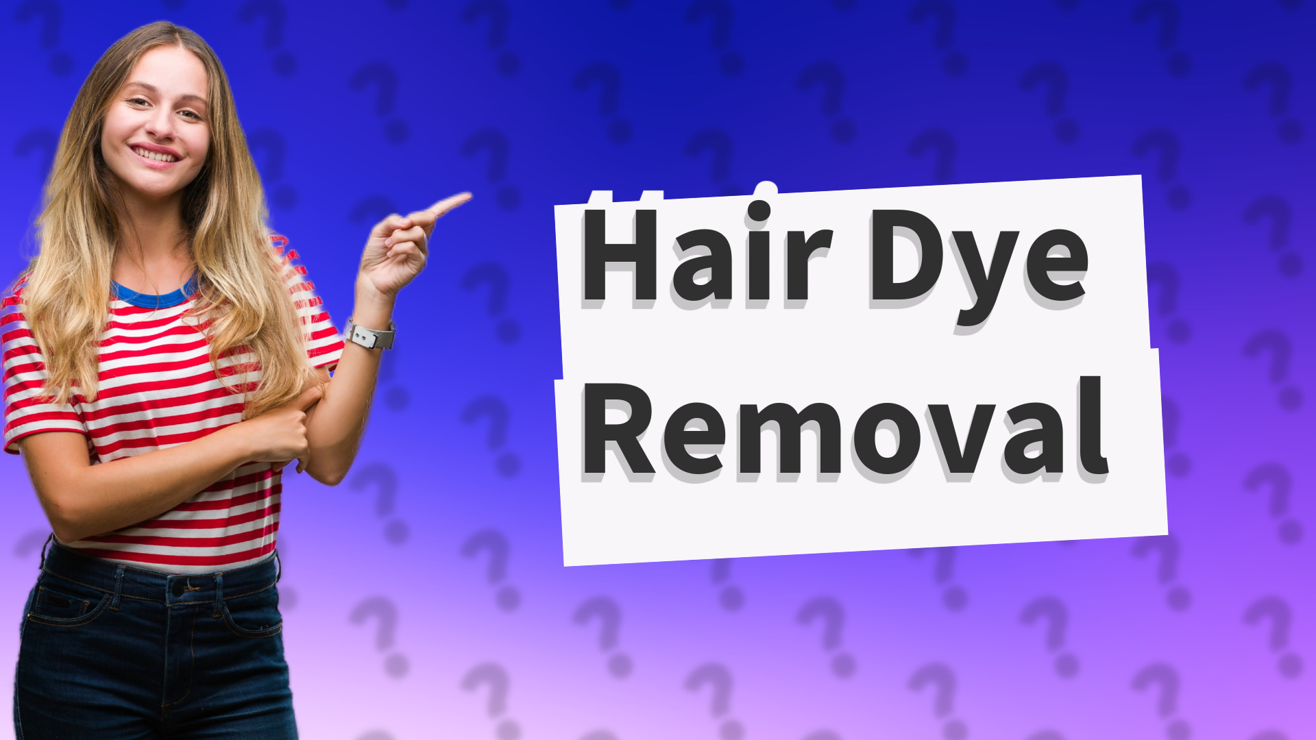 Hair Dye Removal