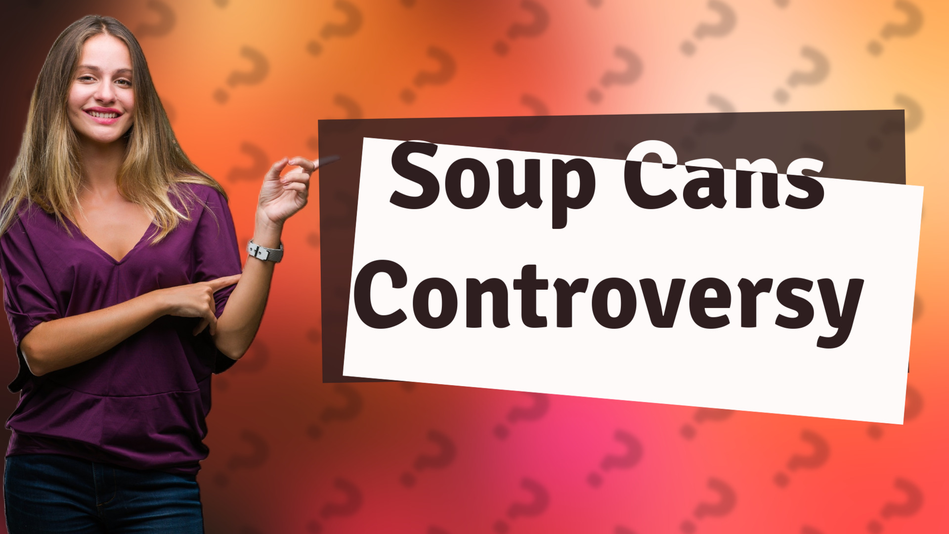 Soup Cans Controversy