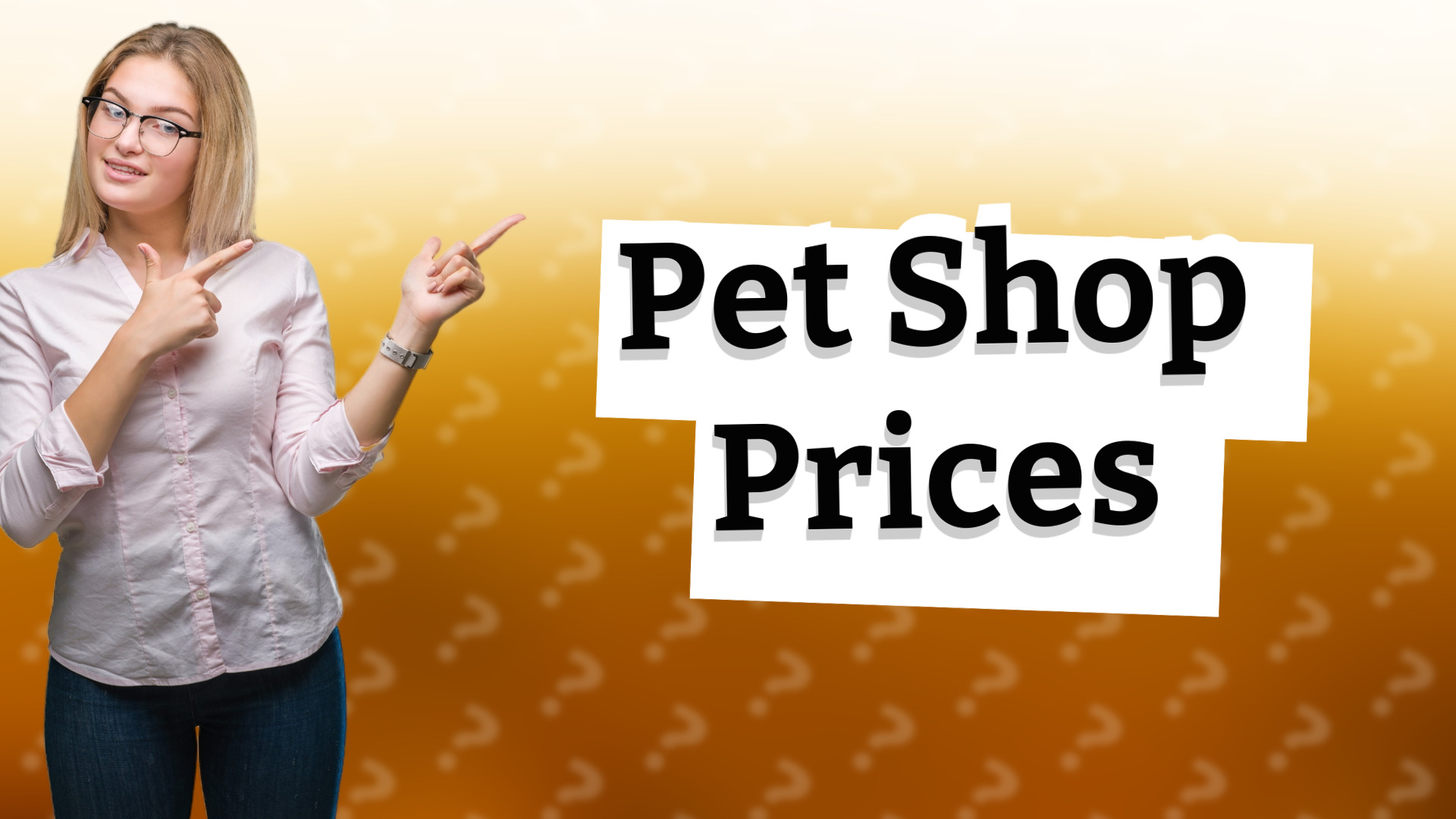 Pet Shop Prices