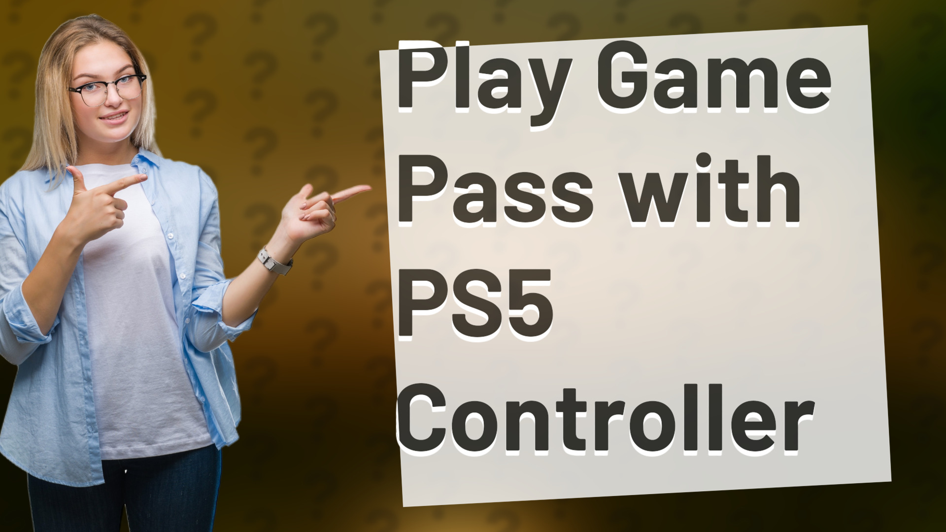 Play Game Pass with PS5 Controller