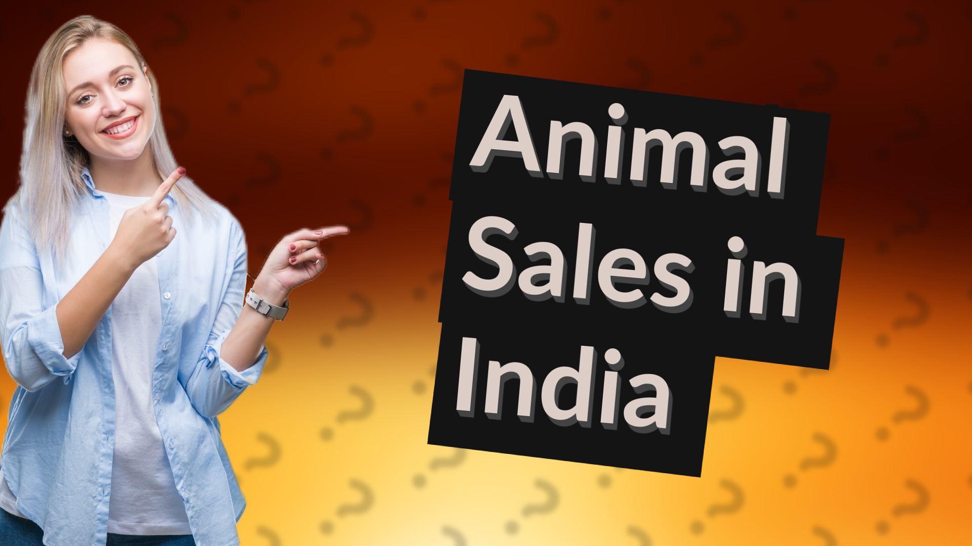 Animal Sales in India