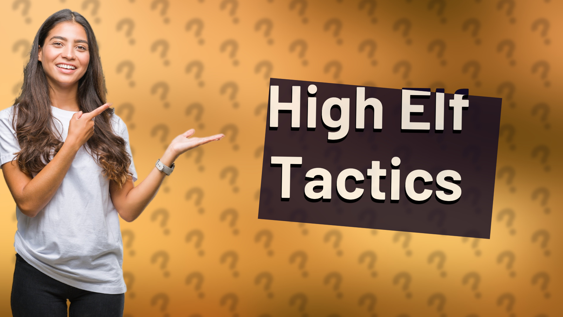 High Elf Tactics