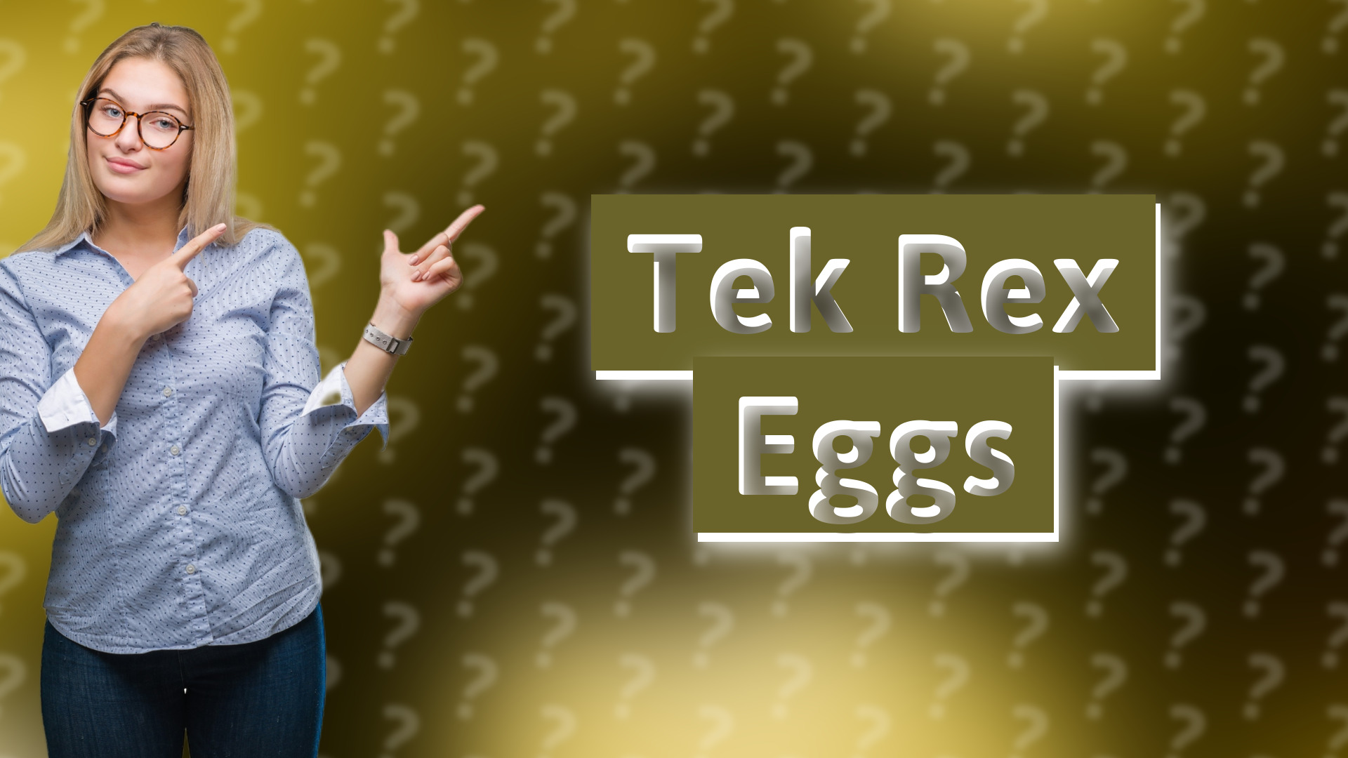 Tek Rex Eggs