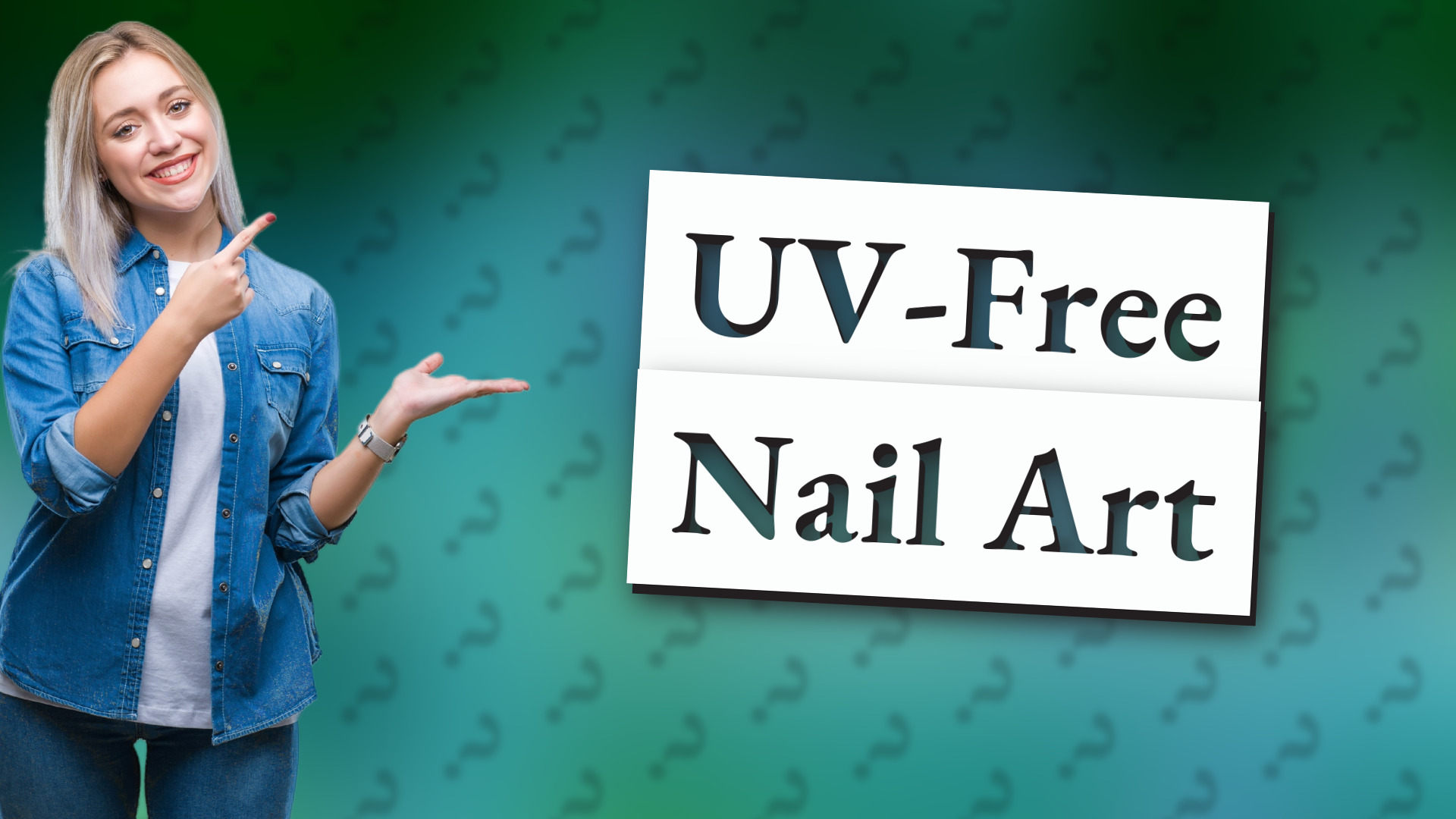 UV-Free Nail Art