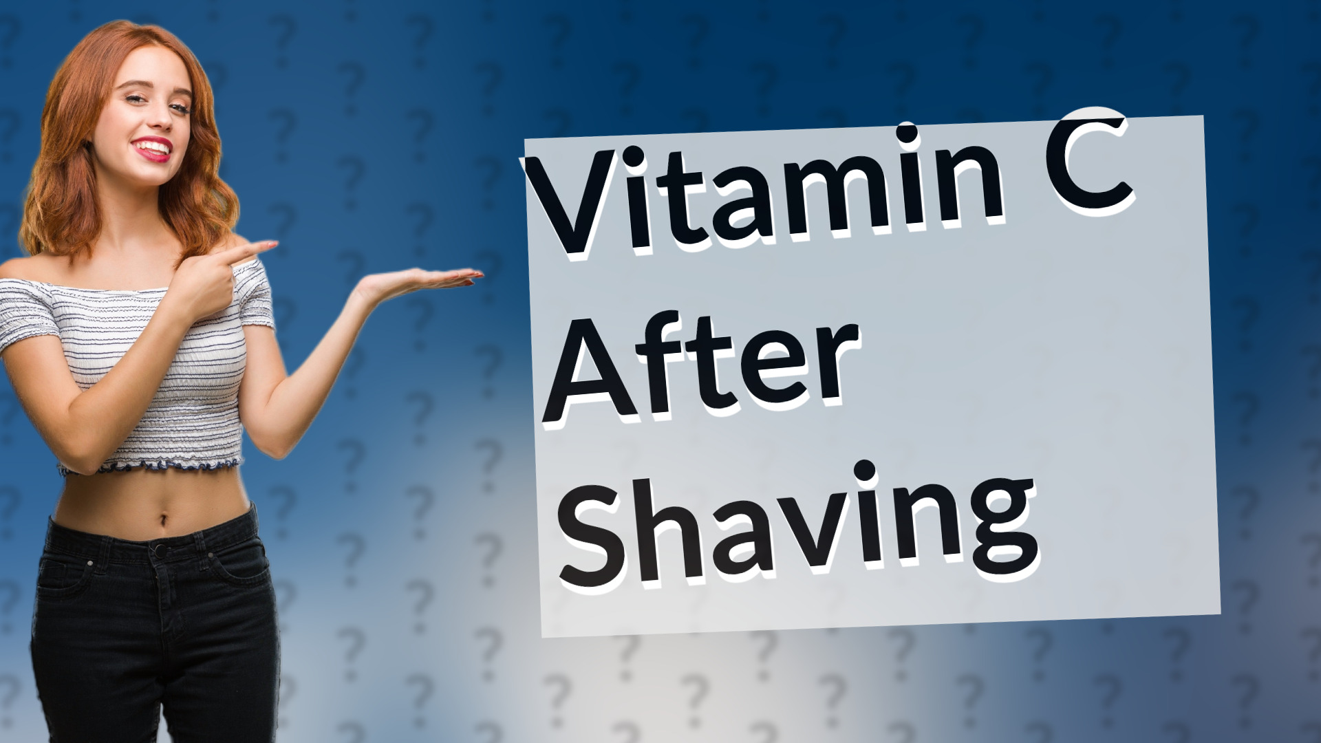 Vitamin C After Shaving