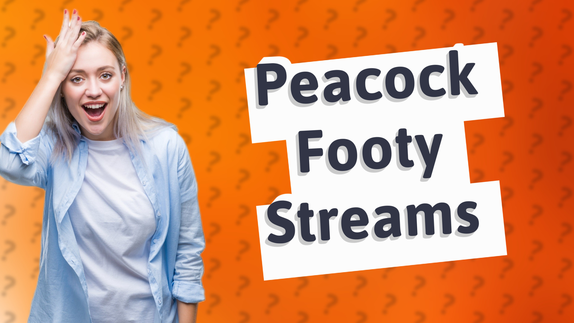 Peacock Footy Streams
