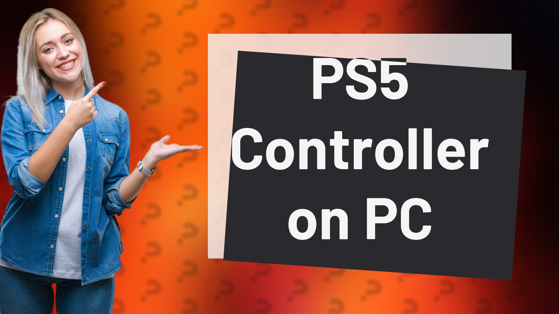 PS5 Controller on PC