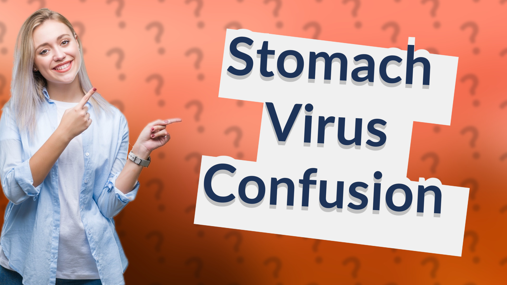 Stomach Virus Confusion
