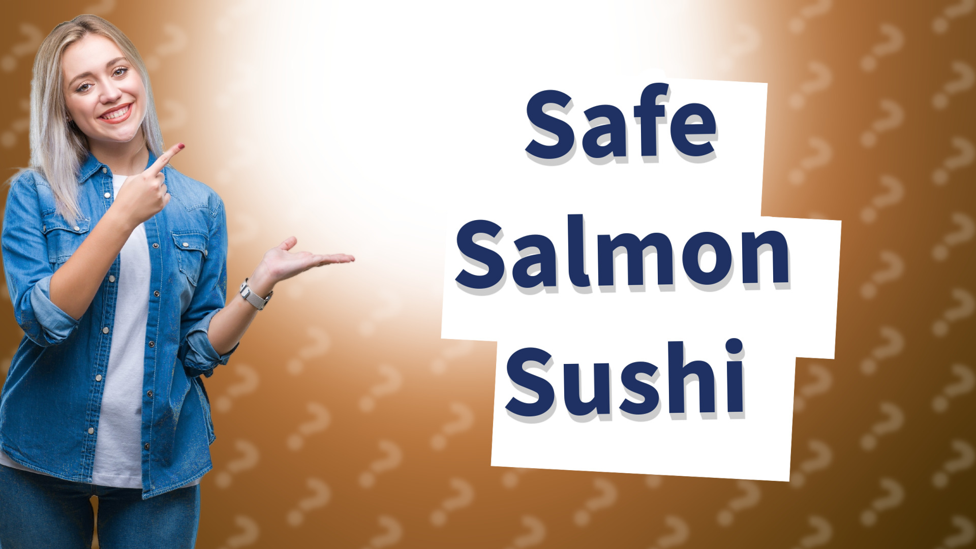Safe Salmon Sushi