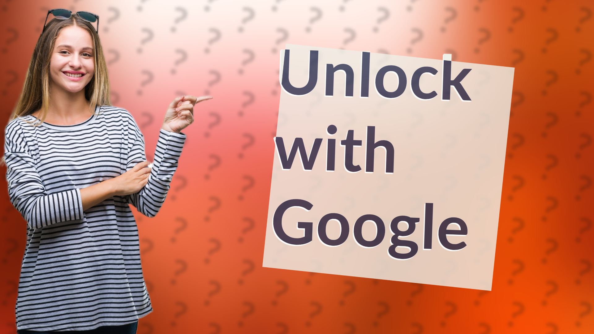 Unlock with Google