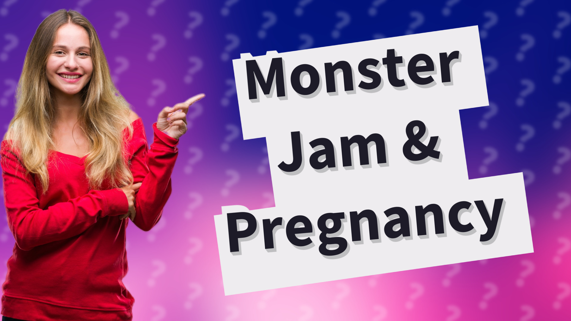 Monster Jam & Pregnancy