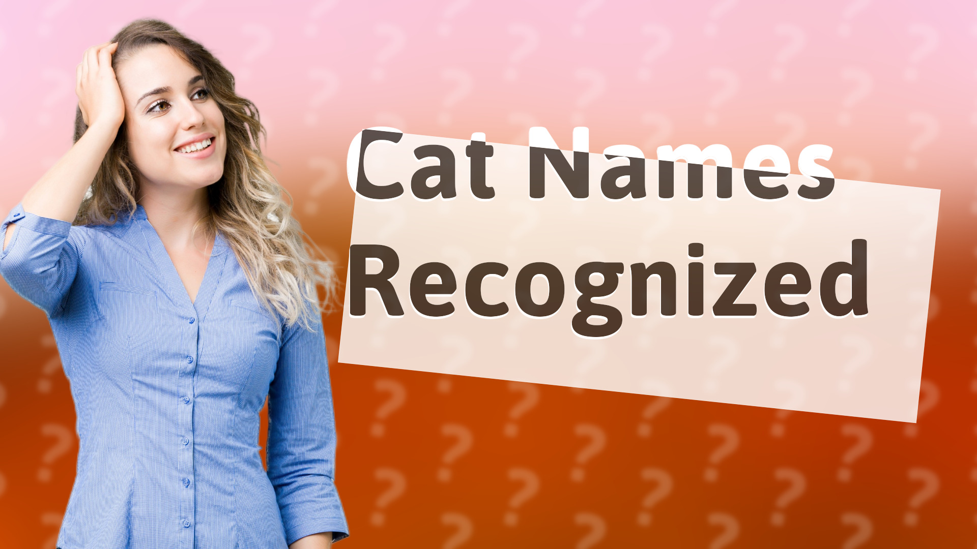 Cat Names Recognized