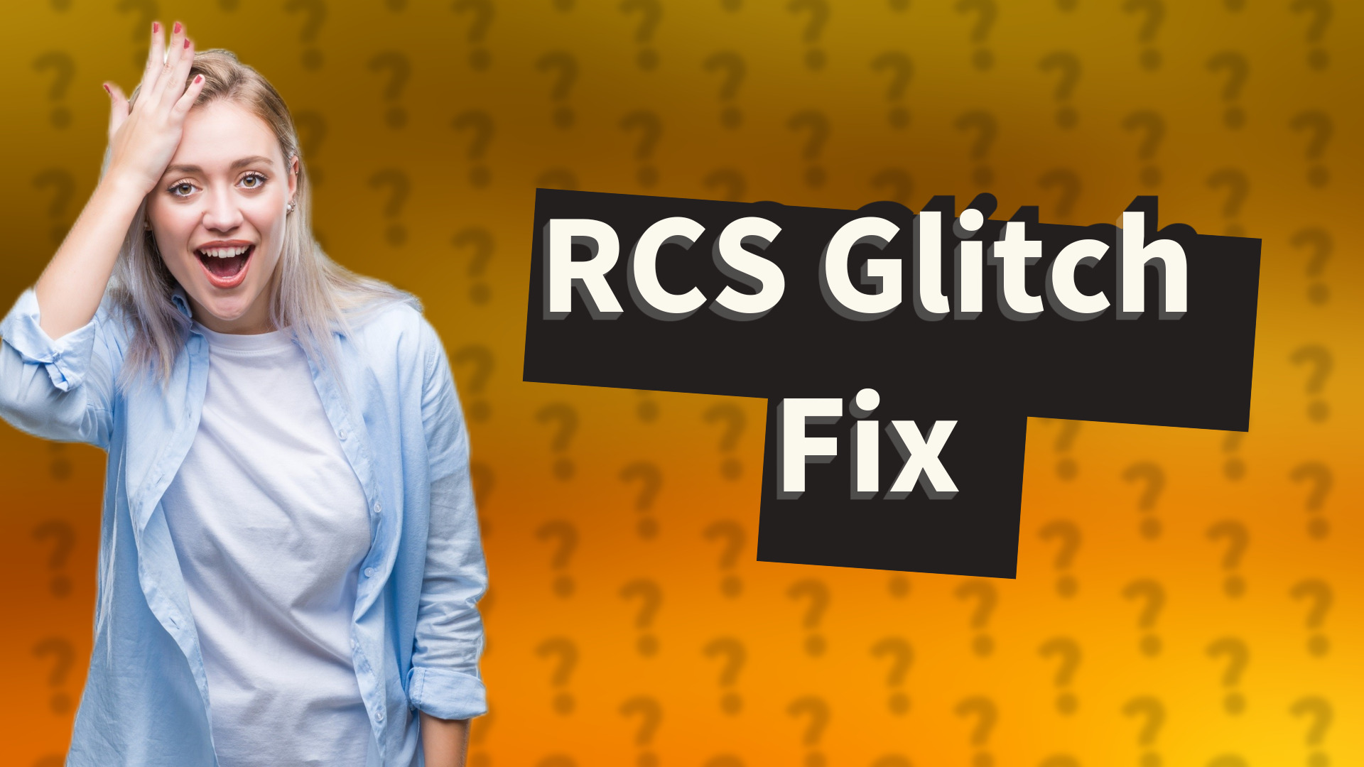 RCS Glitch Fix