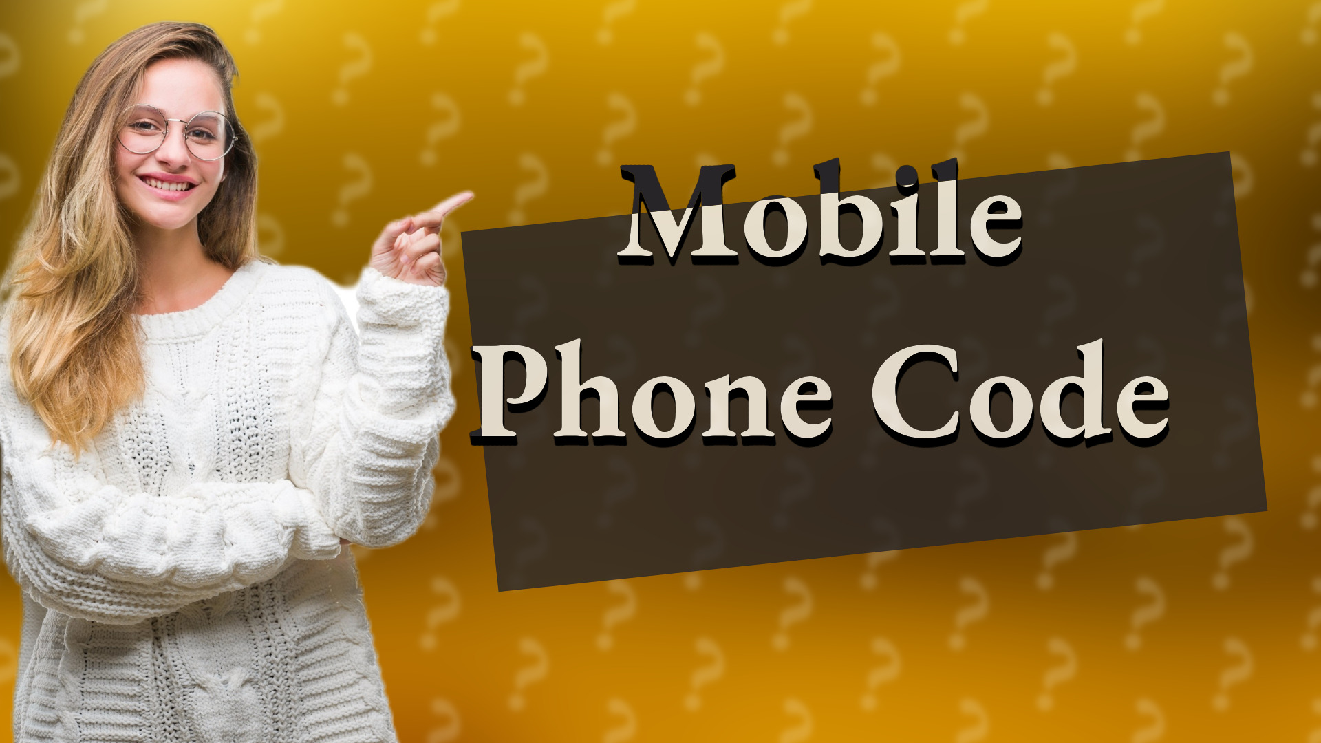 Mobile Phone Code