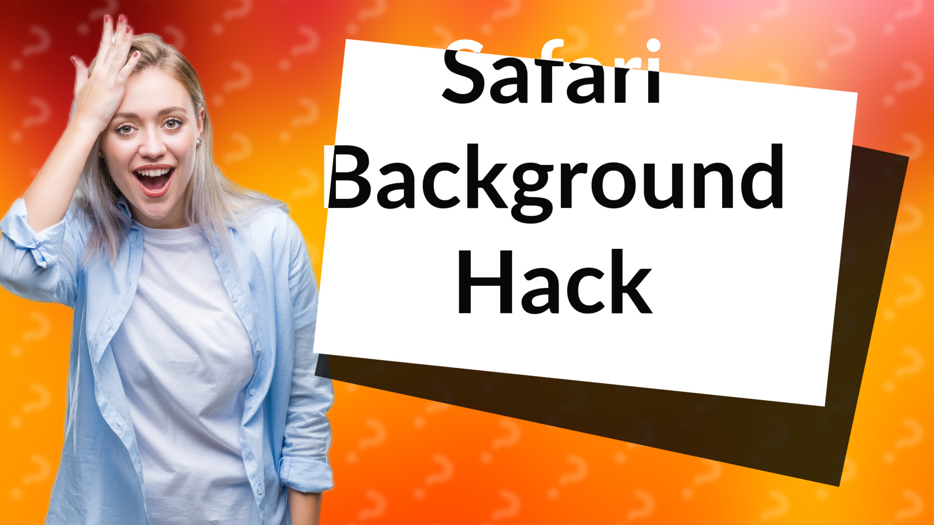 Safari Background Hack