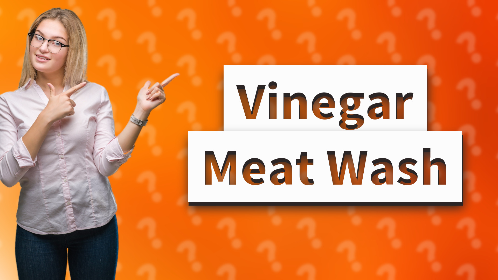 Vinegar Meat Wash