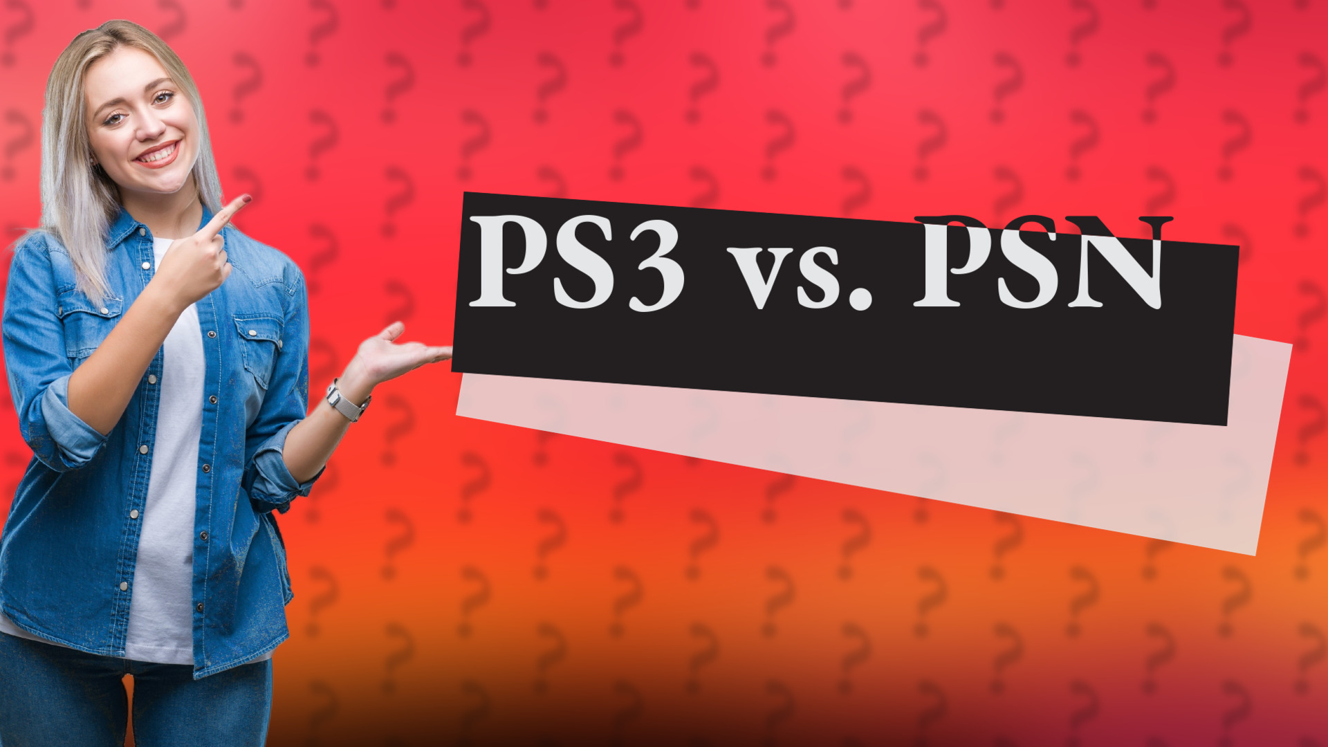 PS3 vs. PSN