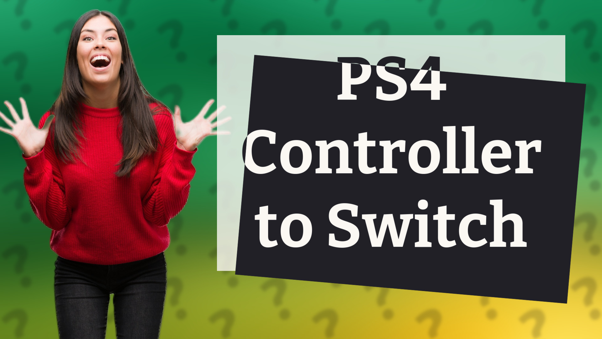 PS4 Controller to Switch