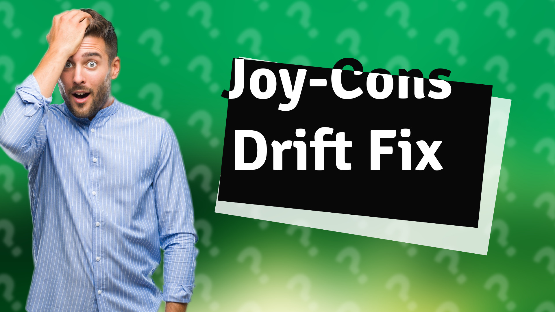 Joy-Cons Drift Fix