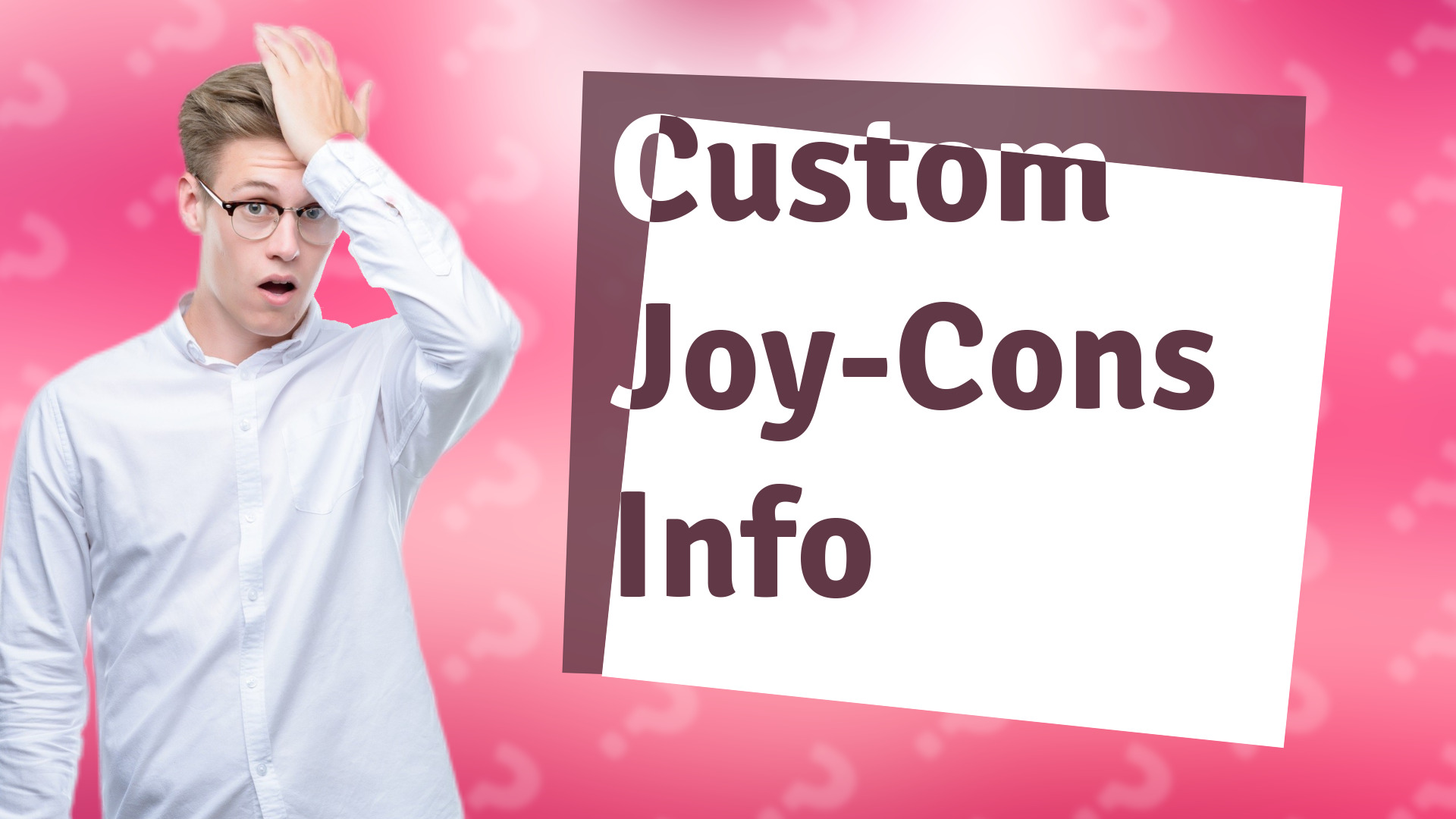 Custom Joy-Cons Info