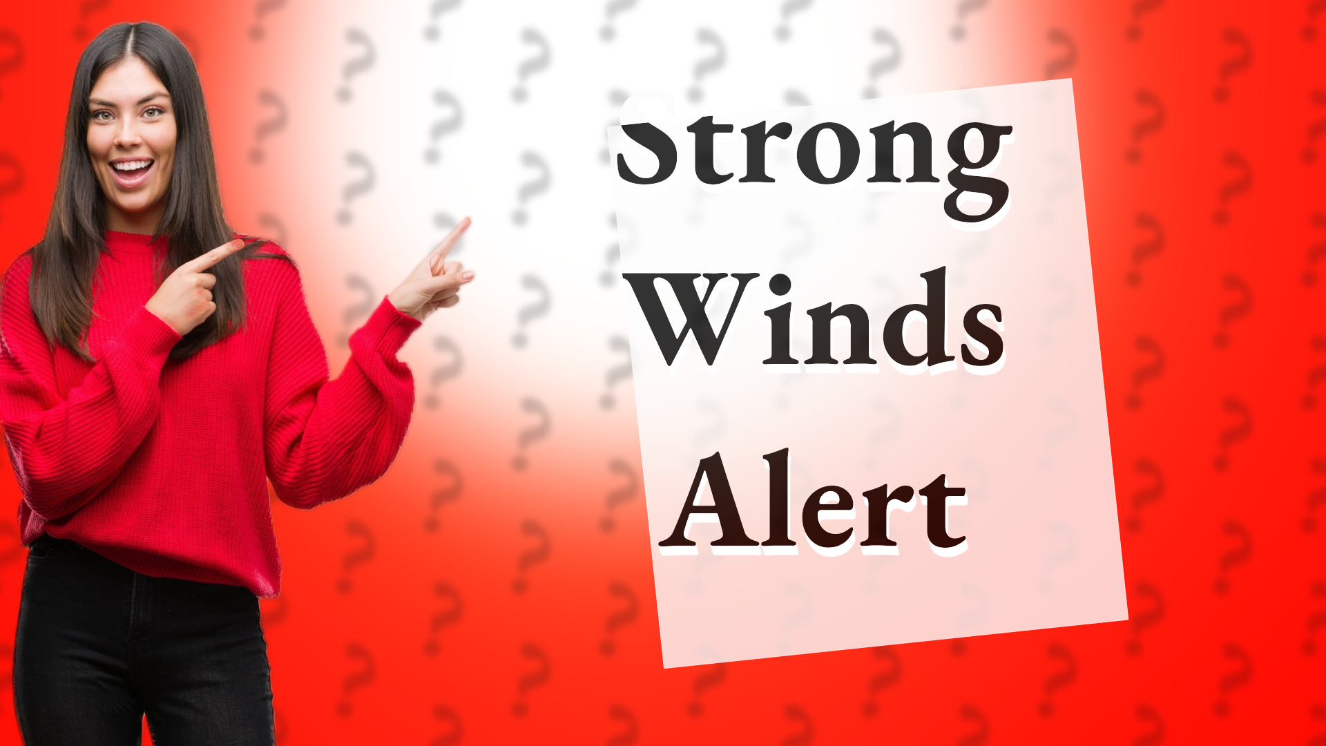 Strong Winds Alert