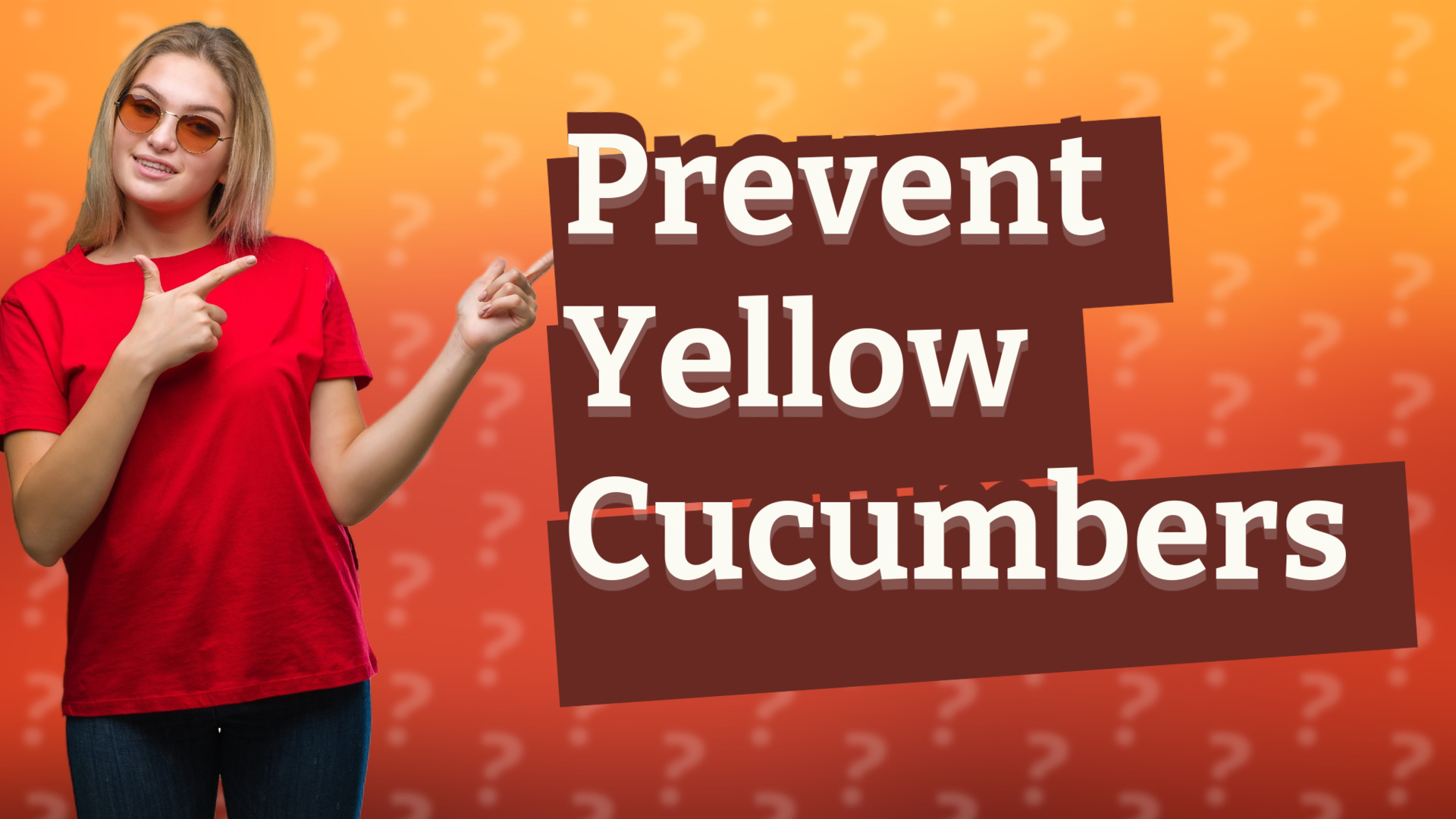 Prevent Yellow Cucumbers