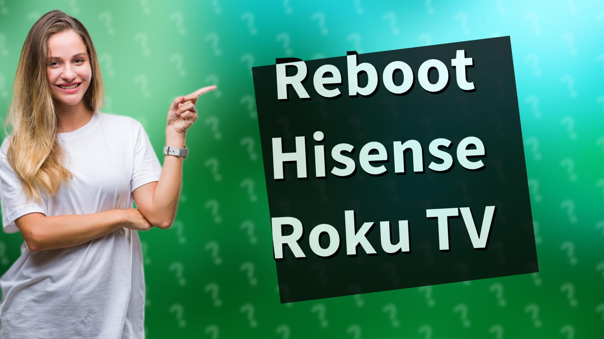 Reboot Hisense Roku TV