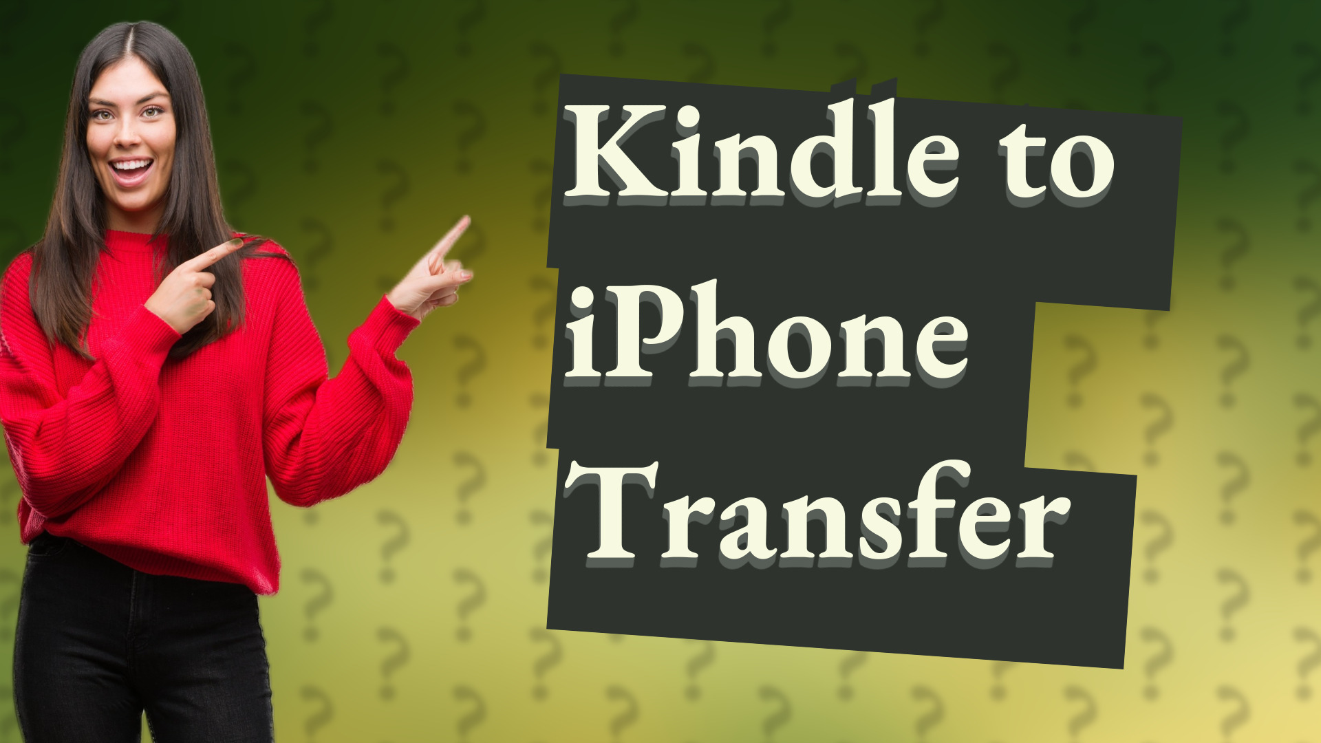 Kindle to iPhone Transfer
