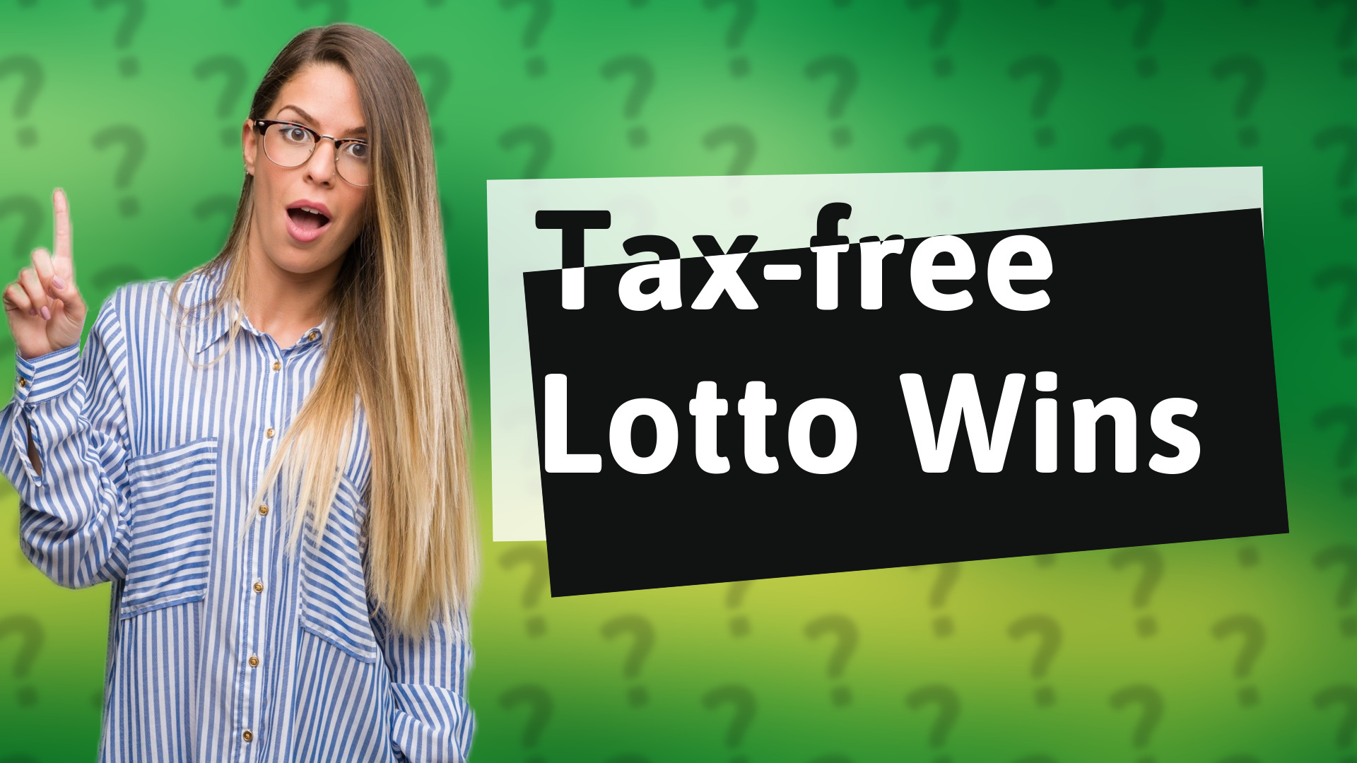 Tax-free Lotto Wins